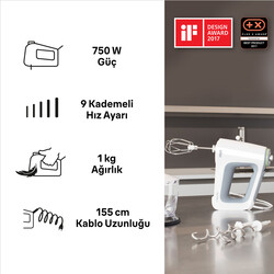 BRAUN HM5137WH EL MIKSERİ - Thumbnail