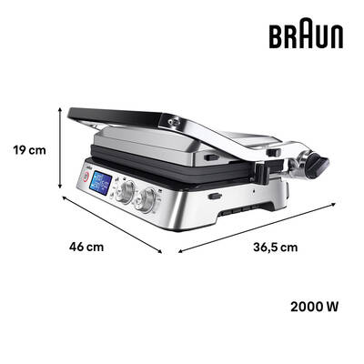 BRAUN MULTIGRILL 9 PRO CG9043 CONTACT G - 3