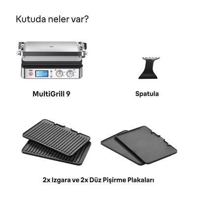 BRAUN MULTIGRILL 9 PRO CG9043 CONTACT G - 8