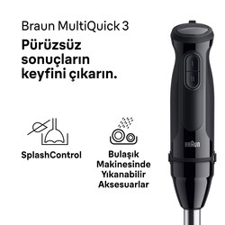 BRAUN MULTIQUICK 3 EL BLENDER MQ30201 - Thumbnail