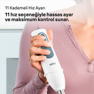BRAUN MULTIQUICK 3 EL BLENDER MQ3105WH - 6