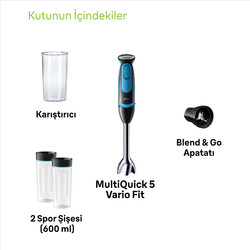 Multiquick 5, MQ5252BK El Blender Seti - Thumbnail