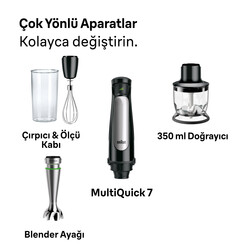 Multiquick 7, MQ7025X El Blender Seti - Thumbnail