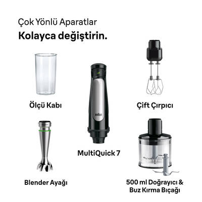 BRAUN MULTIQUICK 7 EL BLENDER MQ7035BI - 7