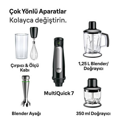 BRAUN MULTIQUICK 7 EL BLENDER MQ7045X - 4