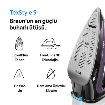 BRAUN TEXSTYLE 9 BUHARLI ÜTÜ SI9661VI - 2