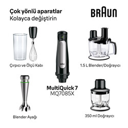 MULTIQUICK 7 EL BLENDER MQ7085X - Thumbnail