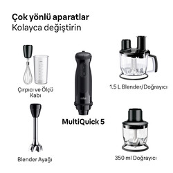 MULTIQUICK MQ50813M 5 EL BLENDER - Thumbnail