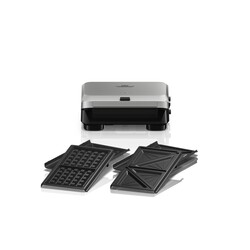 BRAUN - BRAUN SNACKMAKER 5 SM5005 SILVER TOST, SANDVİÇ ve WAFFLE MAKİNESİ