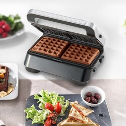 BRAUN SNACKMAKER 5 SM5038 SILVER TOST, SANDVİÇ ve WAFFLE MAKİNESİ - Thumbnail