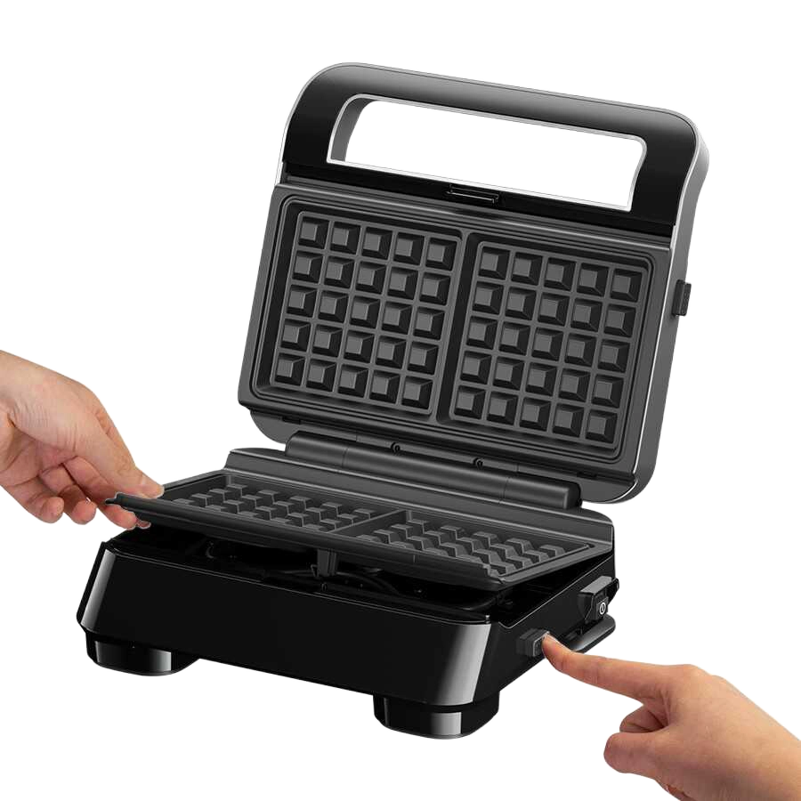 Snackmaker 5, SM5038 5 Sandviç, Tost ve Waffle Makinesi Silver - Thumbnail
